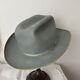 Vtg Stetson Felt Cowboy Hat Open Road Silver Belly 3x Beaver 7-1/8,1950s Fedora